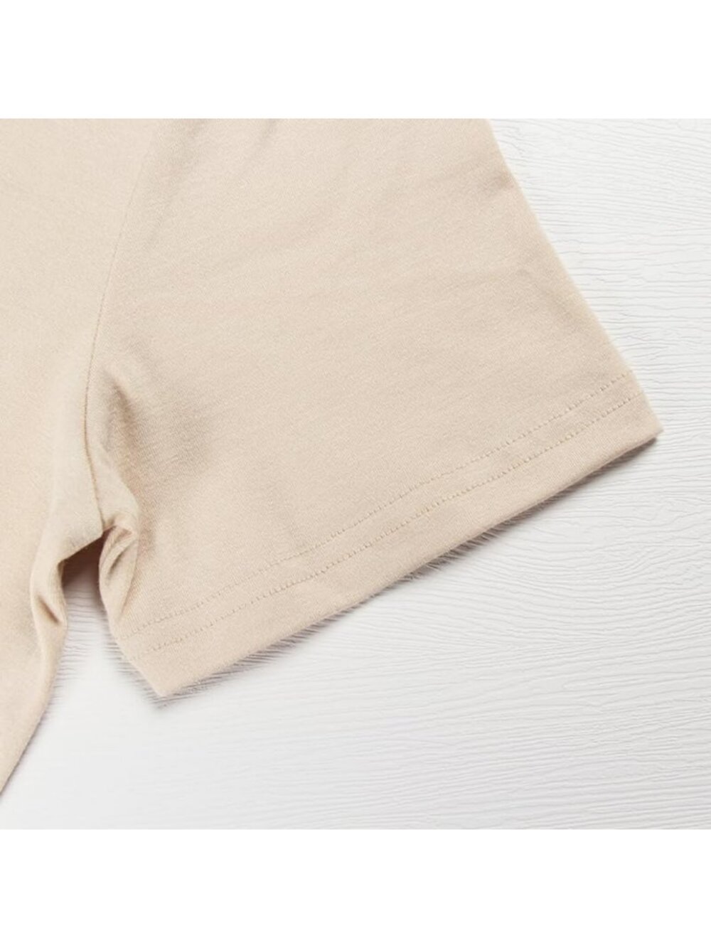 Classic Fit Short Sleeve V Neck Casual Tee - Women's Summer Top, Everyday - Picture 8 of 8
